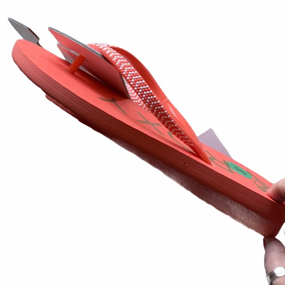 LAST 1 - NEW Roxy flip flop/thong/sandals size 8 - Picture 6 of 7